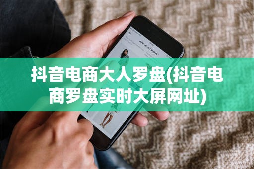 抖音电商大人罗盘(抖音电商罗盘实时大屏网址)