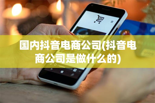 国内抖音电商公司(抖音电商公司是做什么的)