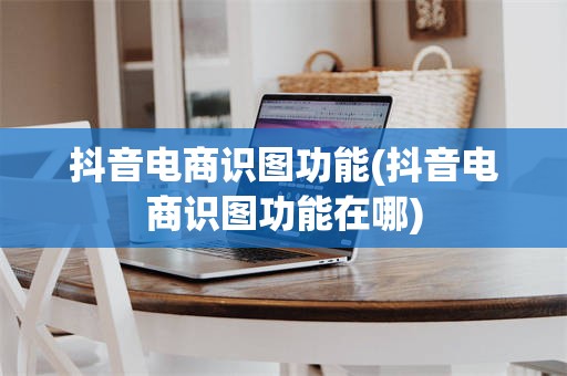 抖音电商识图功能(抖音电商识图功能在哪)