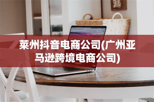 莱州抖音电商公司(广州亚马逊跨境电商公司)