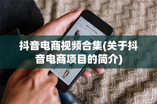 抖音电商视频合集(关于抖音电商项目的简介)