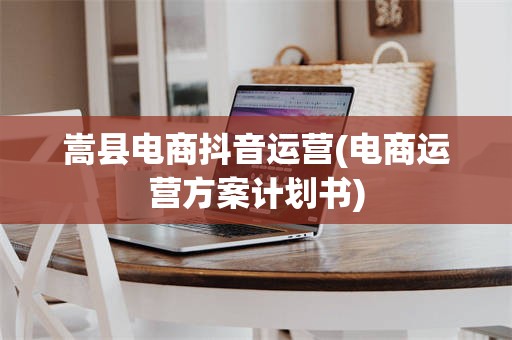 嵩县电商抖音运营(电商运营方案计划书)