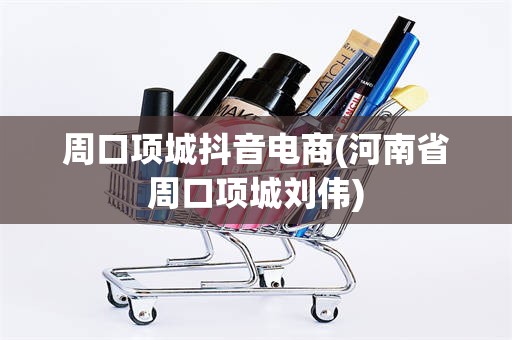 周口项城抖音电商(河南省周口项城刘伟)