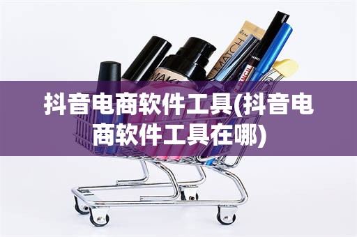 抖音电商软件工具(抖音电商软件工具在哪)