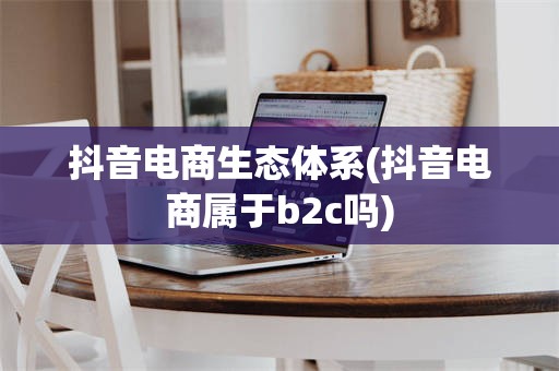 抖音电商生态体系(抖音电商属于b2c吗)