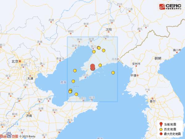 2023年8月23日，大连市普兰店区发生4.6级、2.8级地震 第2张